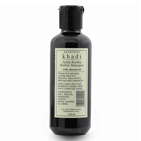 Khadi Amla Reetha Herbal Shampoo, 210 ml, Pack of 1