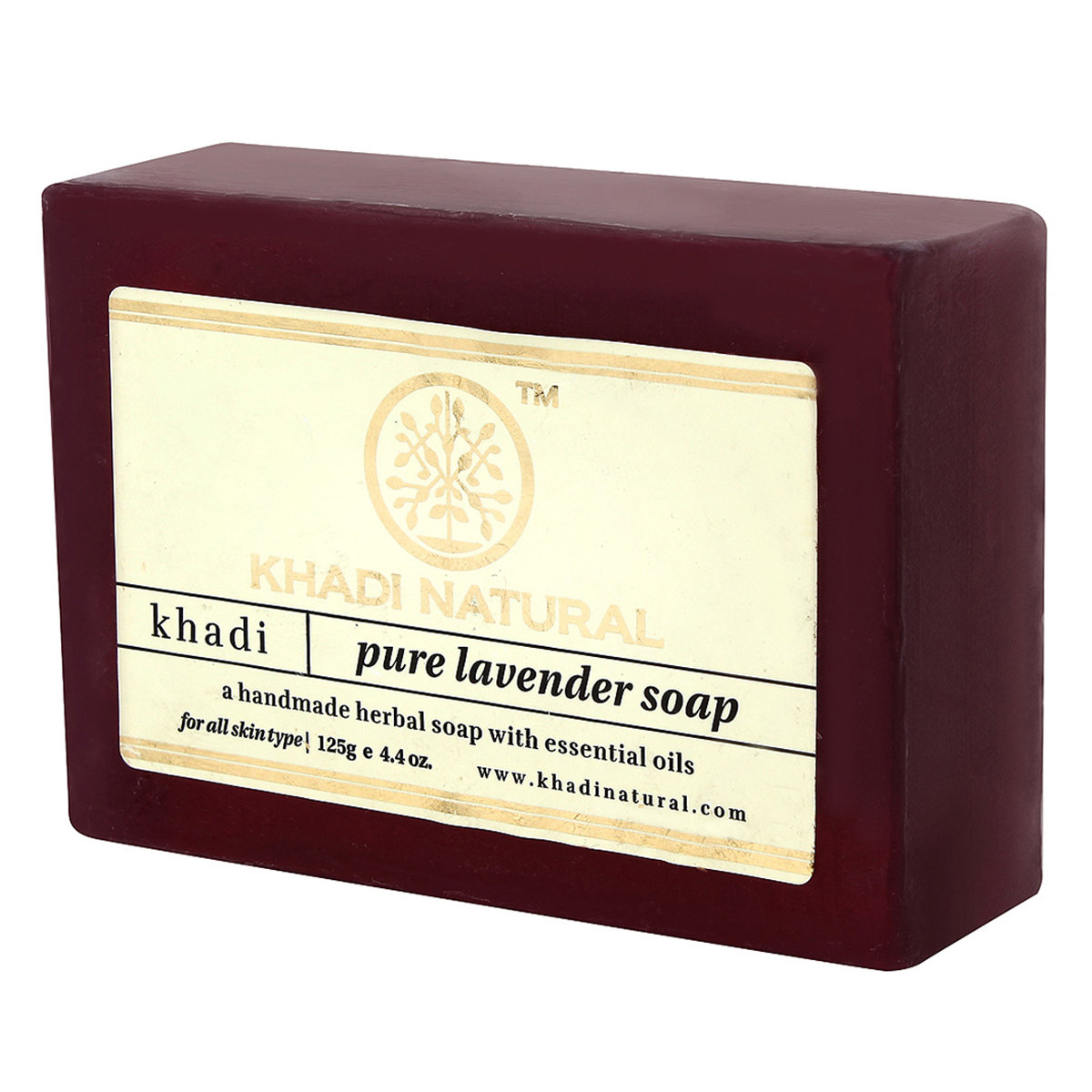 Khadi Pure Lavender Handmade Herbal Soap 125 gm | Enriched With Essential Oils | Treats Skin Infection | Reduces Acne | For All Skin Type, Pack of 1 Khadi Pure Lavender Handmade Herbal Soap 125 gm | Enriched With Essential Oils | Treats Skin Infection | Reduces Acne | For All Skin Type, Pack of 1