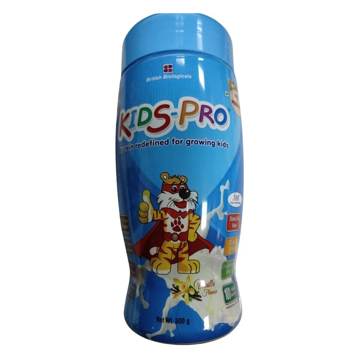 Buy Kids - Pro Vanilla Flavour Powder, 500 gm Jar Online