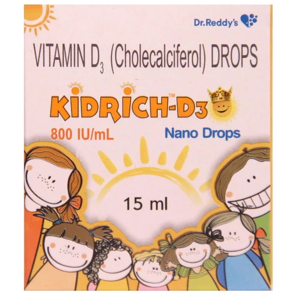 Kidrich-D3 800 IU/ml Nano Drops 15 ml