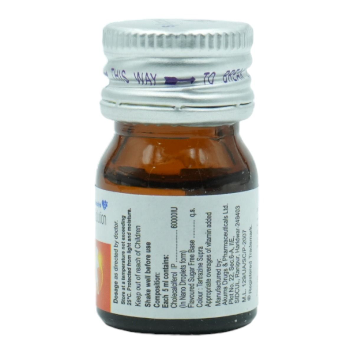 Kidrich D3 60K Solution 4X5 ml Price, Uses, Side Effects, Composition