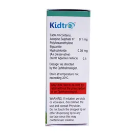 Kidtro Eye Drops 5 ml | Uses, Side Effects, Price | Apollo Pharmacy
