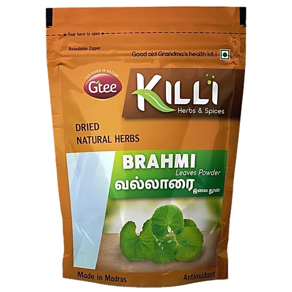 Killi Brahmi Leaves Powder, 50 gm, Pack of 1
