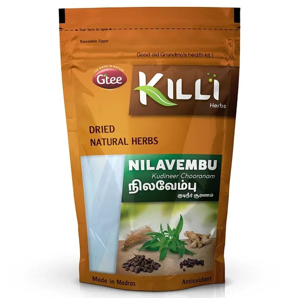 Killi Nilavembu Kudineer Chooranam, 50 gm, Pack of 1
