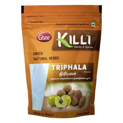 Gtee Killi Triphala Powder, 50 gm, Pack of 1