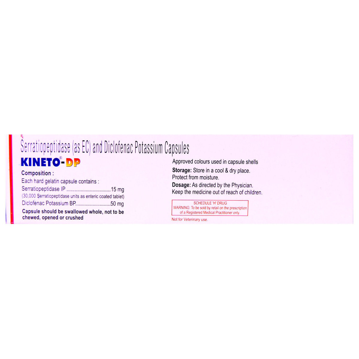 Kineto-DP Capsule 10's, Pack of 10 CAPSULES Kineto-DP Capsule 10's, Pack of 10 CAPSULES