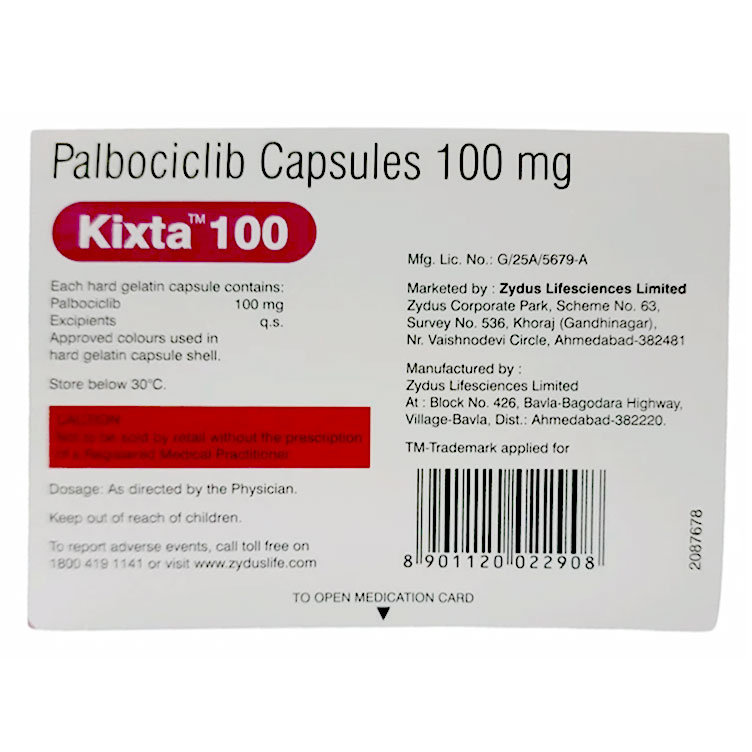 Kixta 100 Capsule 7's, Pack of 7 CapsuleS Kixta 100 Capsule 7's, Pack of 7 CapsuleS