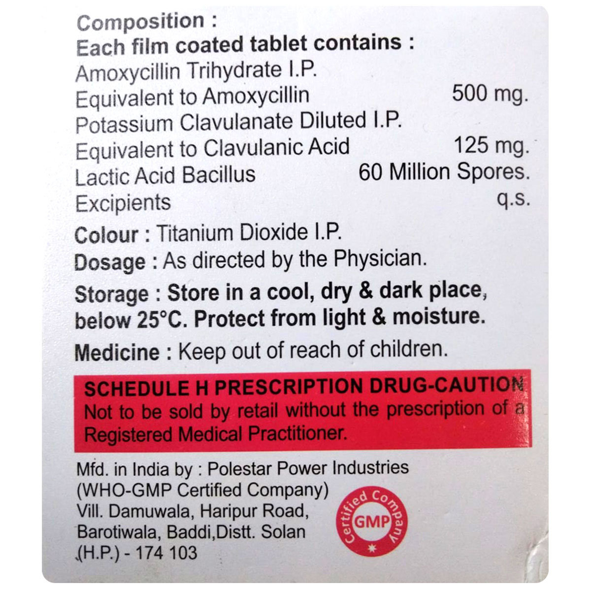 Kleolin New 625 Tablet 10's, Pack of 10 TABLETS Kleolin New 625 Tablet 10's, Pack of 10 TABLETS