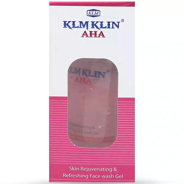 Klm Klin Aha Face Wash Gel 50 gm | Skin Rejuvenating & Refreshing Gel
