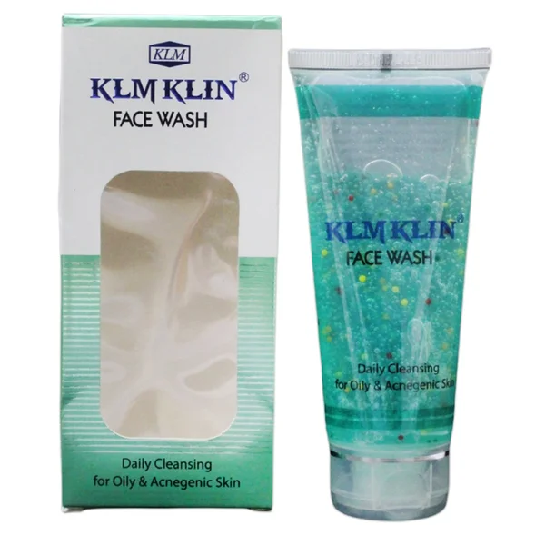Klm Klin Face Wash 100 ml | Daily Cleansing | For Oily &amp; Acnegenic Skin, Pack of 1