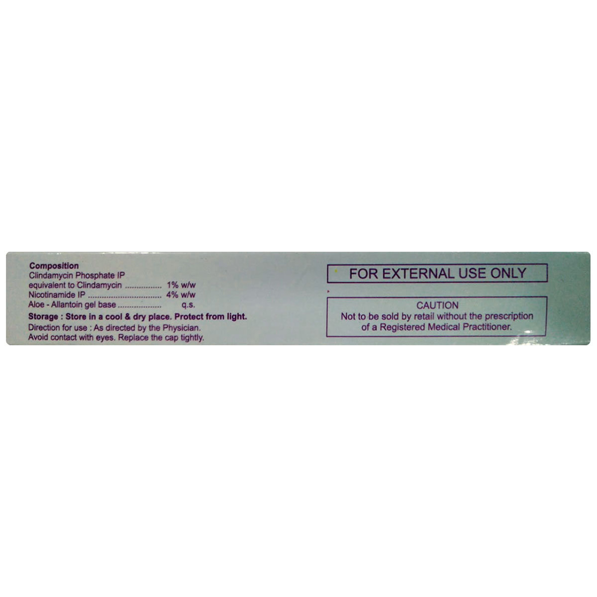 Klindonic Gel 20G, Pack of 1 GEL Klindonic Gel 20G, Pack of 1 GEL