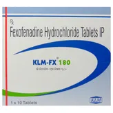 Klm-FX 180 Tablet 10's, Pack of 10 TABLETS