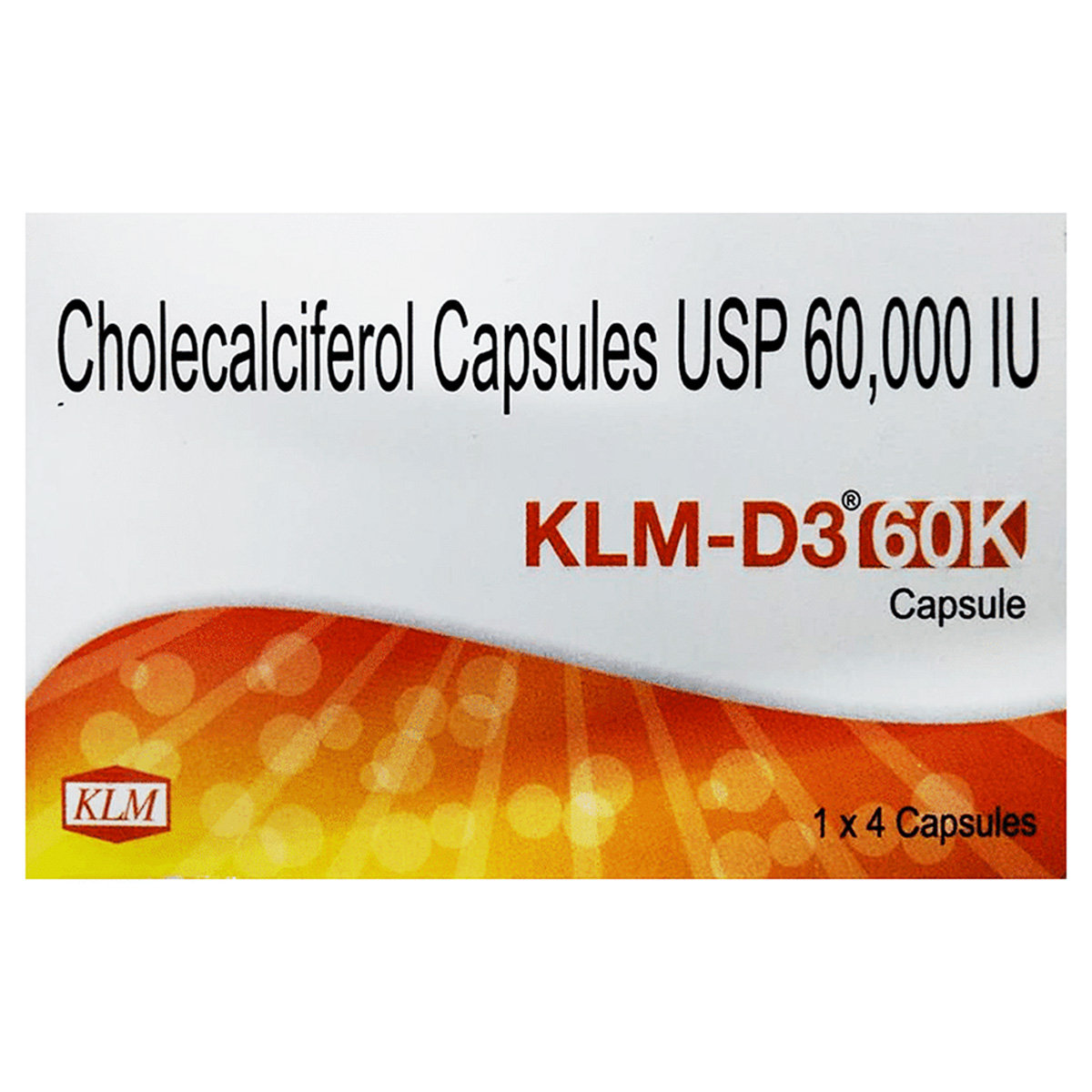 Klm-D3 60K Softgel Capsule 8's, Pack of 8 Klm-D3 60K Softgel Capsule 8's, Pack of 8