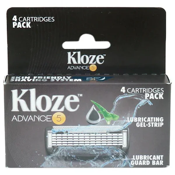 Kloze Advance5 Razor+Catridge, 1 Count