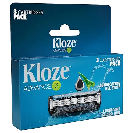 Kloze Advance 3 Shaving Razor, 1 Count