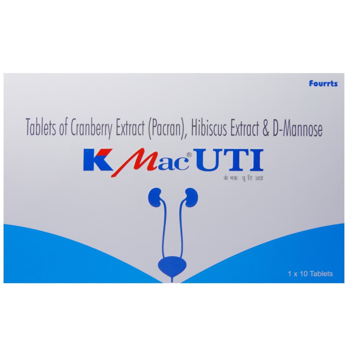 Buy K Mac UTI Tablet 10's Online