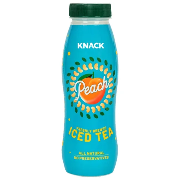 Knack Peach Iced Tea, 250 ml, Pack of 1