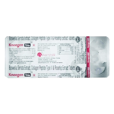 Kneegen Trio Tablet 10's, Pack of 10 TabletS