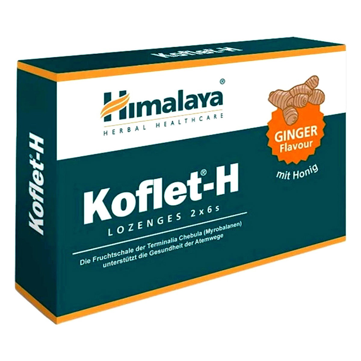 Himalaya Koflet-H Ginger Lozenges, 12 Count, Pack of 12 Himalaya Koflet-H Ginger Lozenges, 12 Count, Pack of 12
