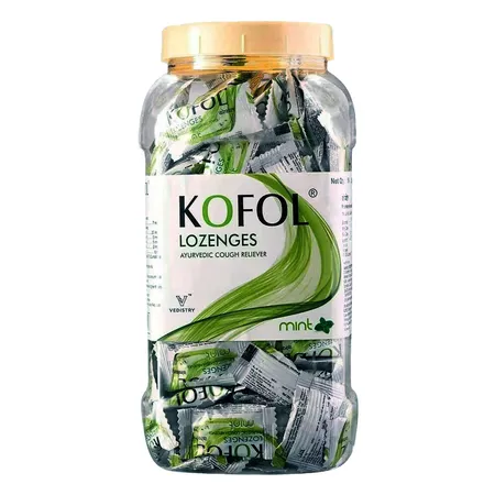 Kofol Mint Flavour Lozenges, 1 Count