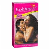 Kohinoor Pink Condoms, 10 Count, Pack of 1