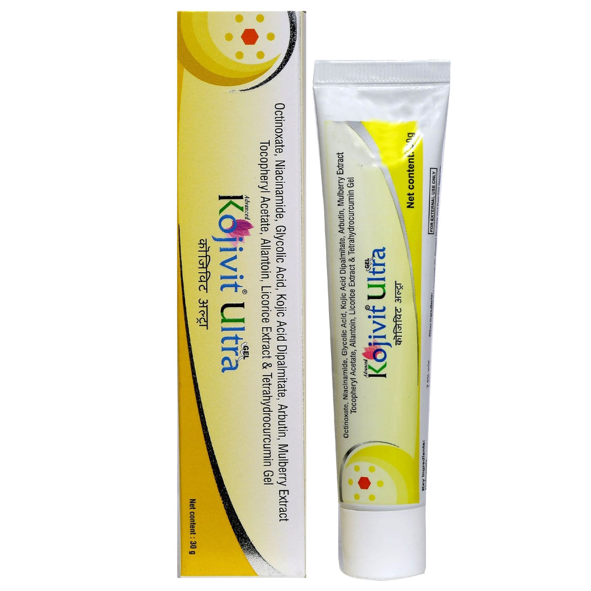 Crème Kojivit Ultra 30 G - Éclaircissante, Anti-tâches - Pour Tous Types De Peau - Expiration Janvier 2027