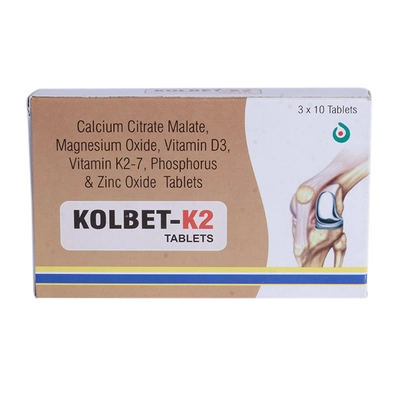 Kolbet-K2 Tablet 10's, Pack of 10