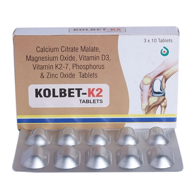 Kolbet-K2 Tablet 10's, Pack of 10