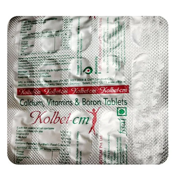 Kolbet-CM Tablet 15's