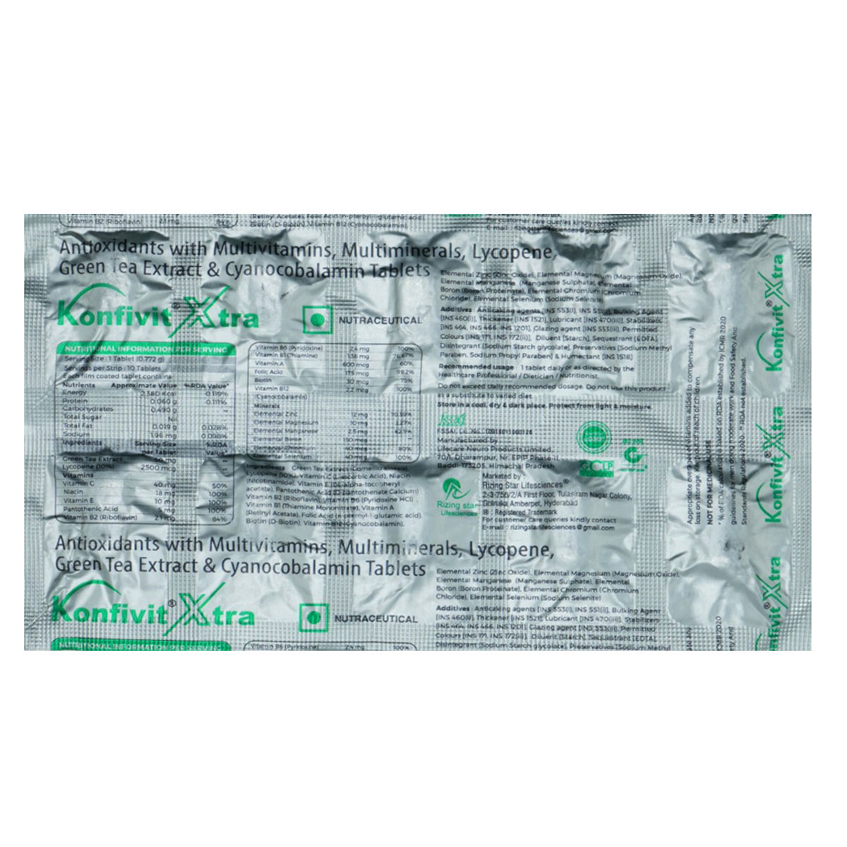 Konfivit Xtra Tablet Uses, Benefits, Price Apollo Pharmacy