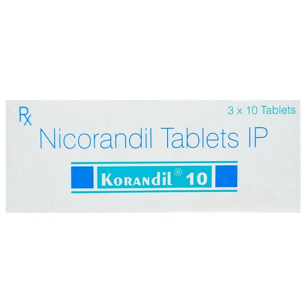 Korandil 10 Tablet 10's