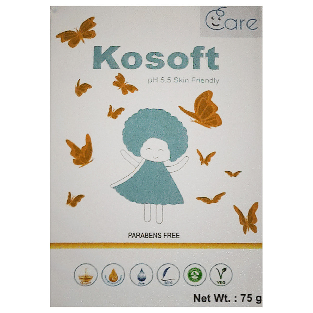 Kosoft Soap 75 gm, Pack of 1 Kosoft Soap 75 gm, Pack of 1