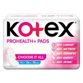 Kotex Prohealth+ Sanitary Pads XL+, 26 Count, Pack of 1