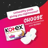 Kotex Super Overnight Sanitary Pads XL+, 26 Count, Pack of 1
