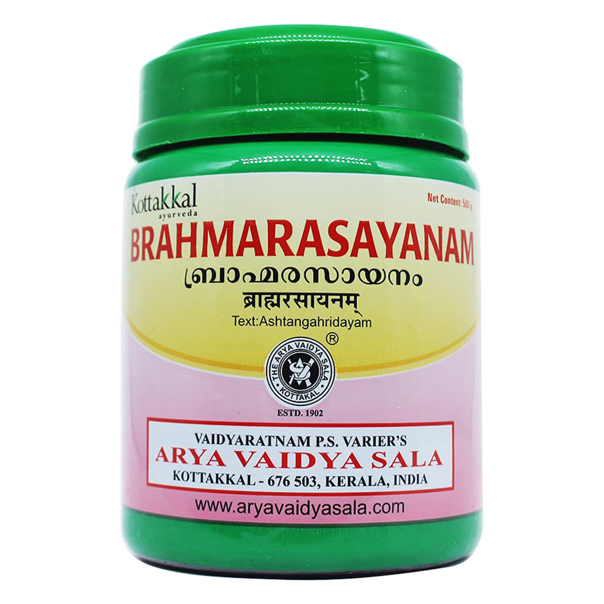 Kottakkal Ayurveda Brahmarasayanam Paste, 500 gm, Pack of 1 Kottakkal Ayurveda Brahmarasayanam Paste, 500 gm, Pack of 1