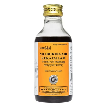 Kottakkal Ayurveda Nilibhringadi Keratailam, 200 ml