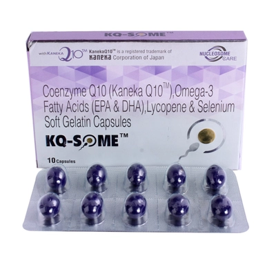 KQ-Some Softgel Capsule 10's, Pack of 10 CapsuleS