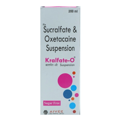 Kralfate-O Sugar Free Suspension 200 ml, Pack of 1 SUSPENSION