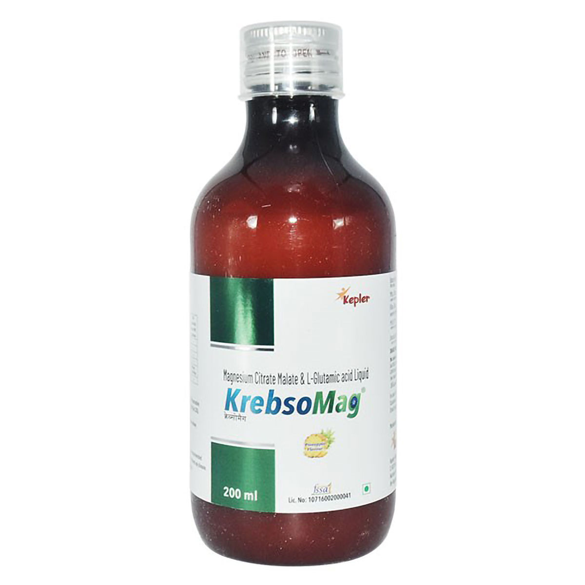 Buy Krebsomag Pineapple Syrup 200 ml Online