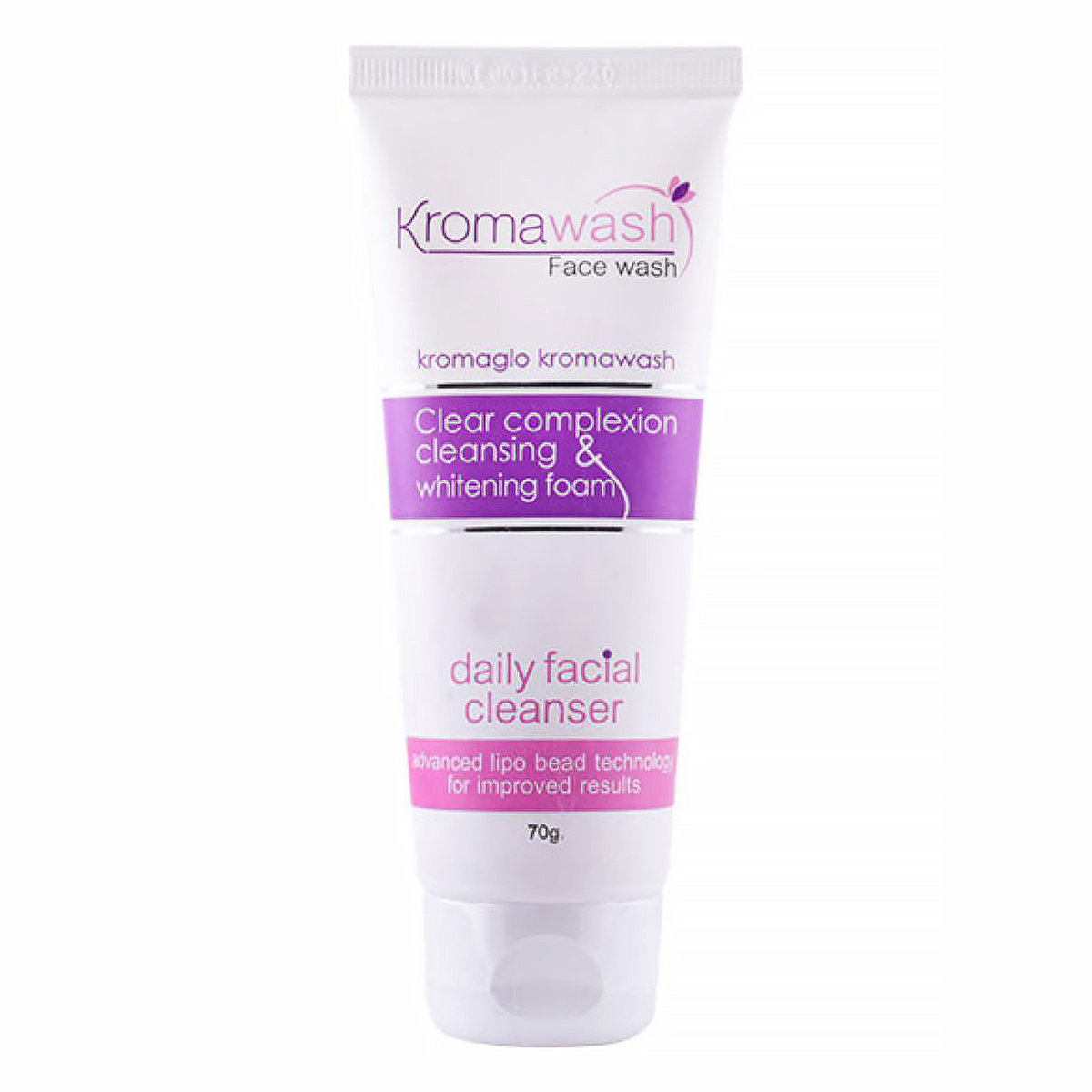 Kromawash Face Wash 70 gm | With Advanced Lipo Bead Technology | Improve Skin Complexion | For Acne Prone Skin, Pack of 1 Kromawash Face Wash 70 gm | With Advanced Lipo Bead Technology | Improve Skin Complexion | For Acne Prone Skin, Pack of 1
