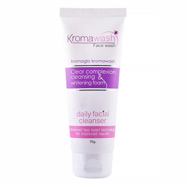 Kromawash Face Wash 70 gm | With Advanced Lipo Bead Technology | Improve Skin Complexion | For Acne Prone Skin, Pack of 1