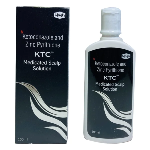 KTC Medicated Scalp Solution 100 ml, Pack of 1 SOLUTION