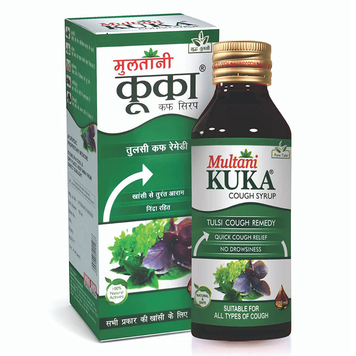 Multani Kuka Cough Syrup, 100 ml, Pack of 1 Multani Kuka Cough Syrup, 100 ml, Pack of 1