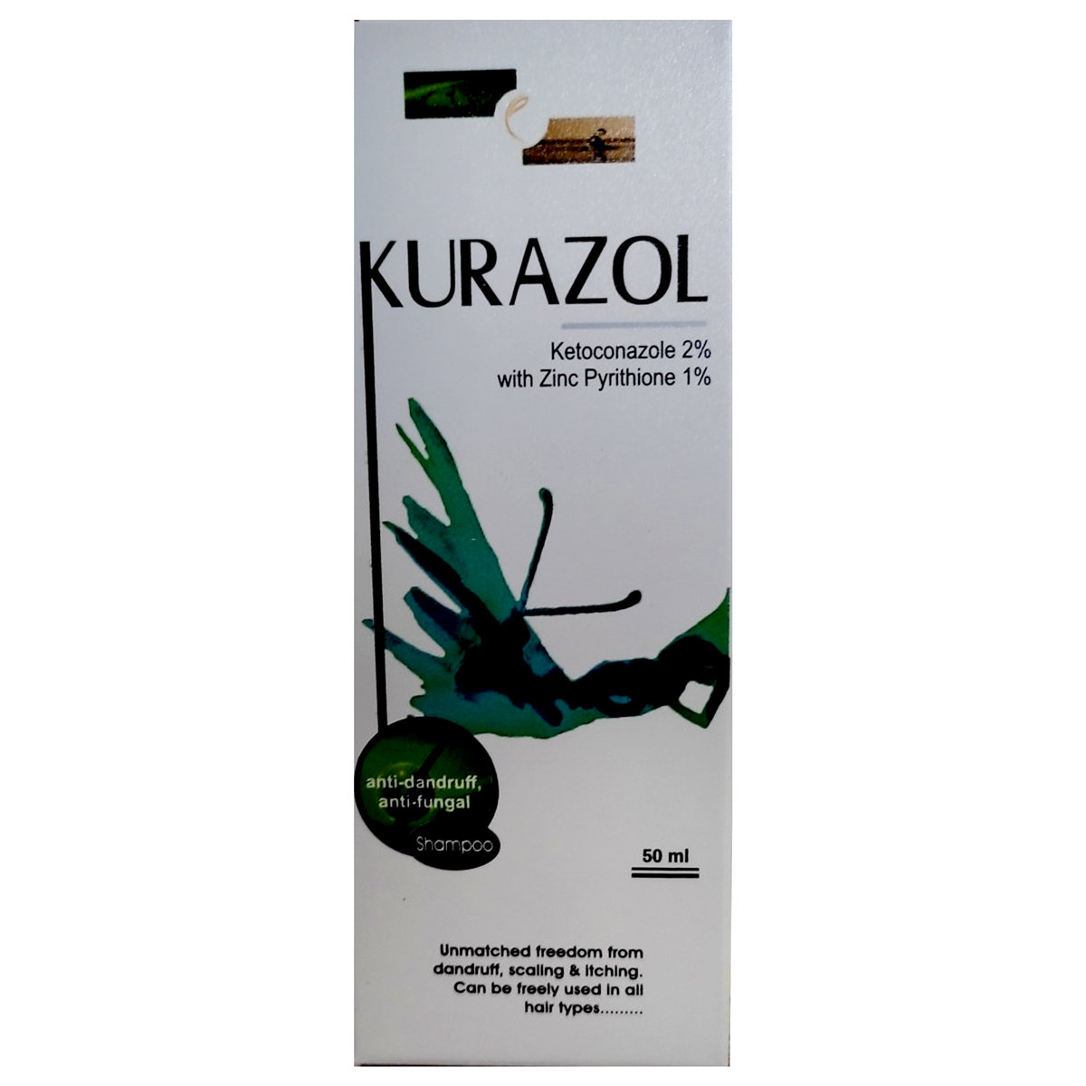 Kurazol Shampoo 50 ml, Pack of 1 SHAMPOO Kurazol Shampoo 50 ml, Pack of 1 SHAMPOO