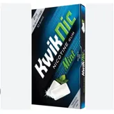 Kwiknic Nicotine 2 mg Mint Flavour, 10 Chewing Gum, Pack of 1