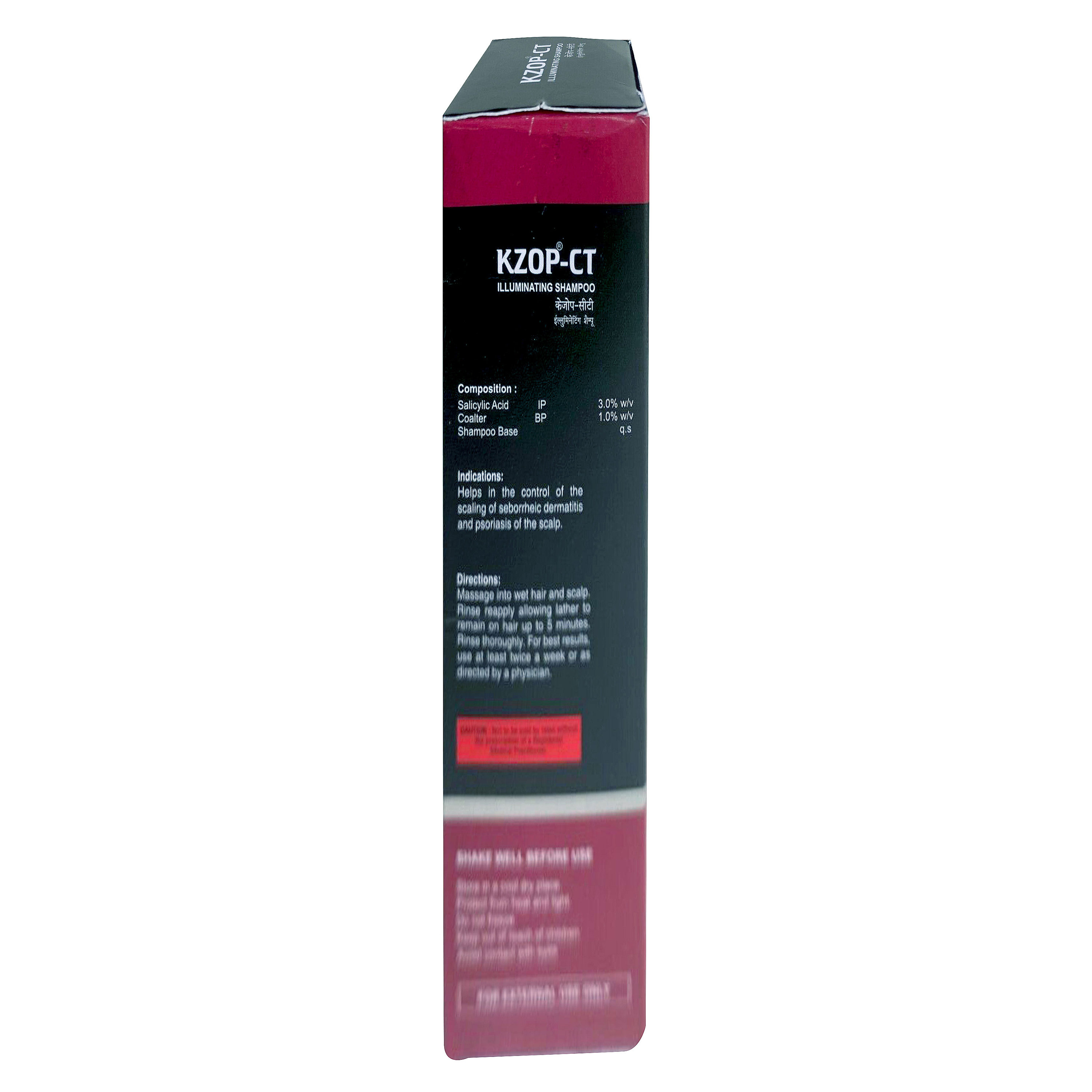 KZOP-CT Shampoo 100 ml, Pack of 1 KZOP-CT Shampoo 100 ml, Pack of 1