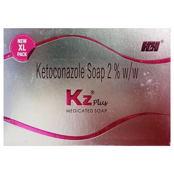 KZ Plus Medicated Soap, 125 gm