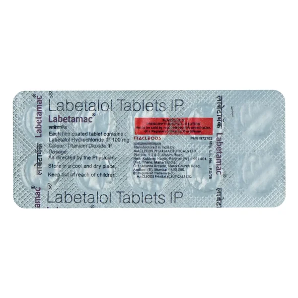 Labetamac Tablet 10's, Pack of 10 TABLETS