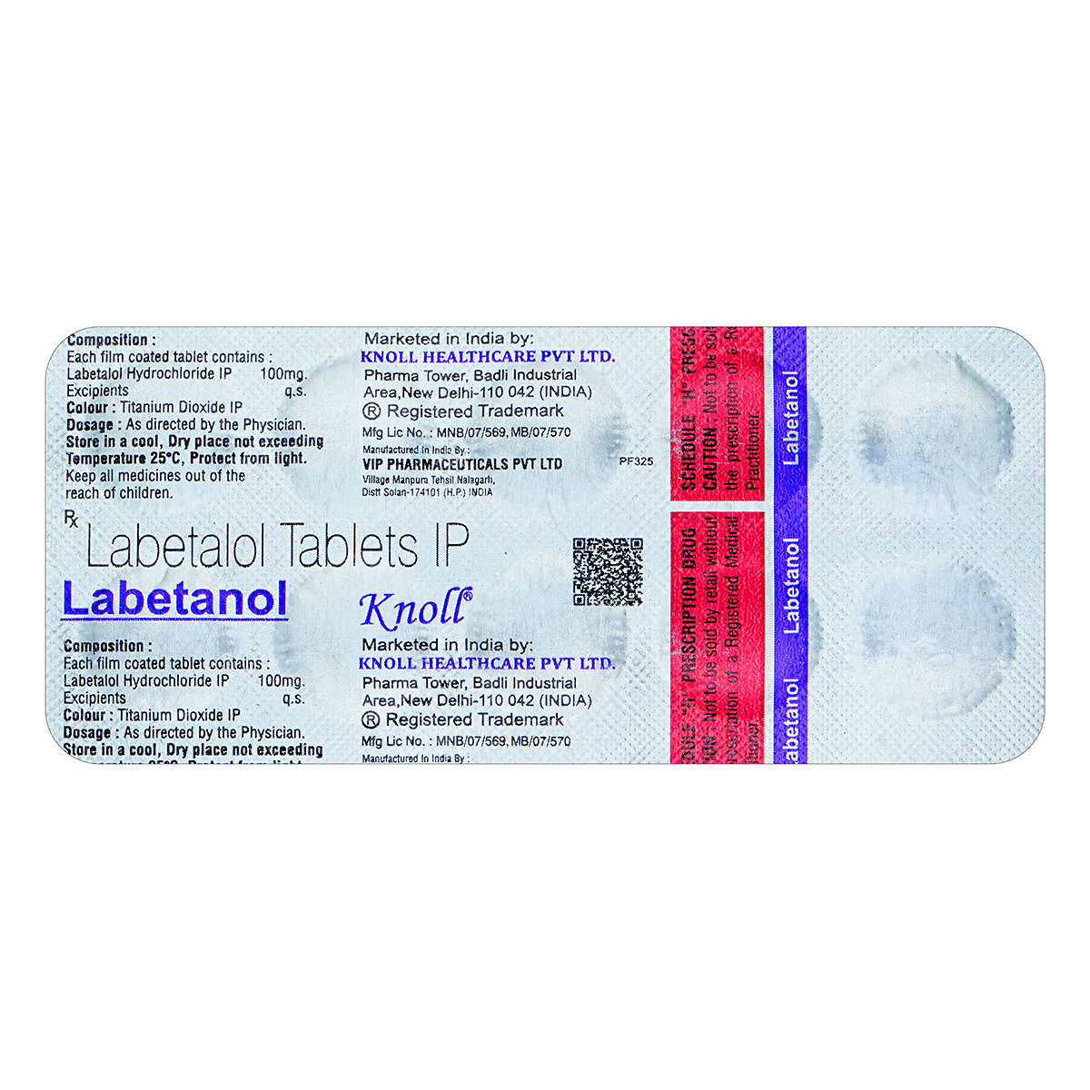 Labetanol 100Mg Tablet 10'S, Pack of 10 TabletS Labetanol 100Mg Tablet 10'S, Pack of 10 TabletS
