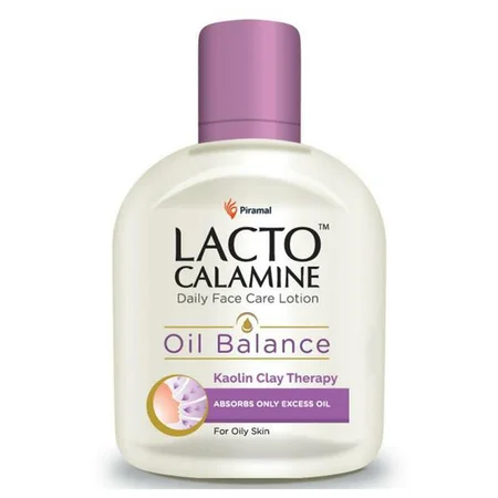 Lacto Calamine Oil Balance Daily Face Care Lotion 30 ml | Kaolin, Zinc Oxide & Glycerin | With Kaolin Clay Therapy | Absorbs Excess Oil | For Oily Skin